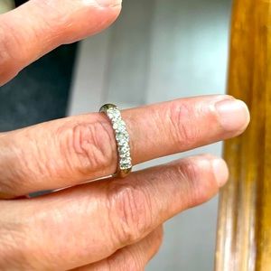 Diamond ring - band style from hearts desire 1/2 ct